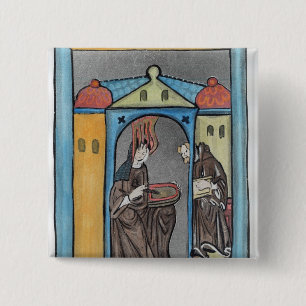 Macaron Carré 5 Cm Hildegard de Bingen