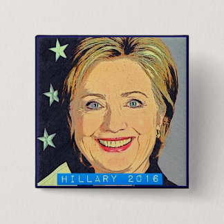 Macaron Carré 5 Cm HILLARY 2016 ! IL est TEMPS
