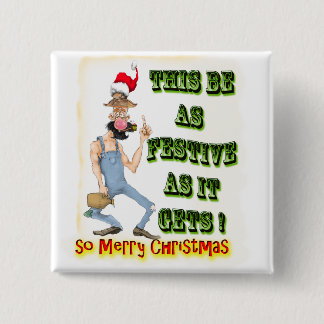 Macaron Carré 5 Cm Hillbilly Festive comme il obtient
