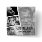 Histoire de vie photo moderne Collage Funérailles