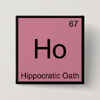 Ho - Serment d'Hippocrate Tee symbole d'élément de