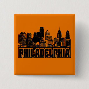 Macaron Carré 5 Cm Horizon de Philadelphie
