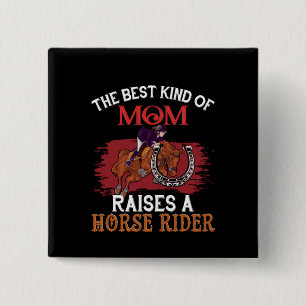 Macaron Carré 5 Cm Horse Art The Best Kind Of Mom