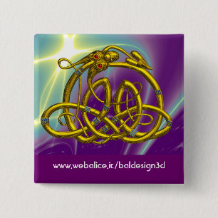 MACARON CARRÉ 5 CM HYPER DRAGON