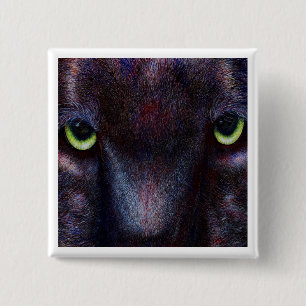 Macaron Carré 5 Cm Hyptnotist, bouton