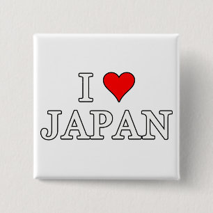 Macaron Carré 5 Cm I Love Japan