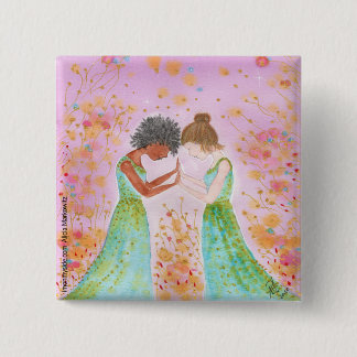 Macaron Carré 5 Cm I Stand By You Pin