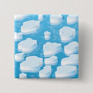 Macaron Carré 5 Cm Icebergs