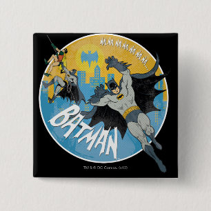 Macaron Carré 5 Cm Icône NANANANANA Batman