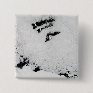 Macaron Carré 5 Cm Îles Balleny, près de l'Antarctique