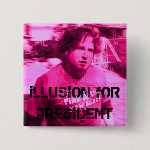 Macaron Carré 5 Cm illusion pour le président