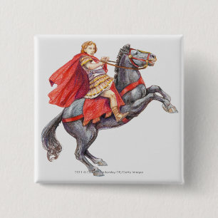 Macaron Carré 5 Cm Illustration d'Alexandre le grand