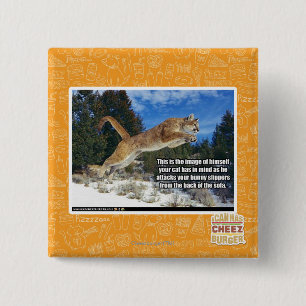 Macaron Carré 5 Cm Image de chat