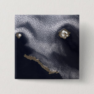 Macaron Carré 5 Cm Image satellite d'île de Semisopochnoi