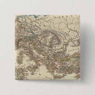 Macaron Carré 5 Cm Imperium Romanum dans un bello