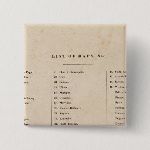 Macaron Carré 5 Cm Index de l'Atlas général du monde