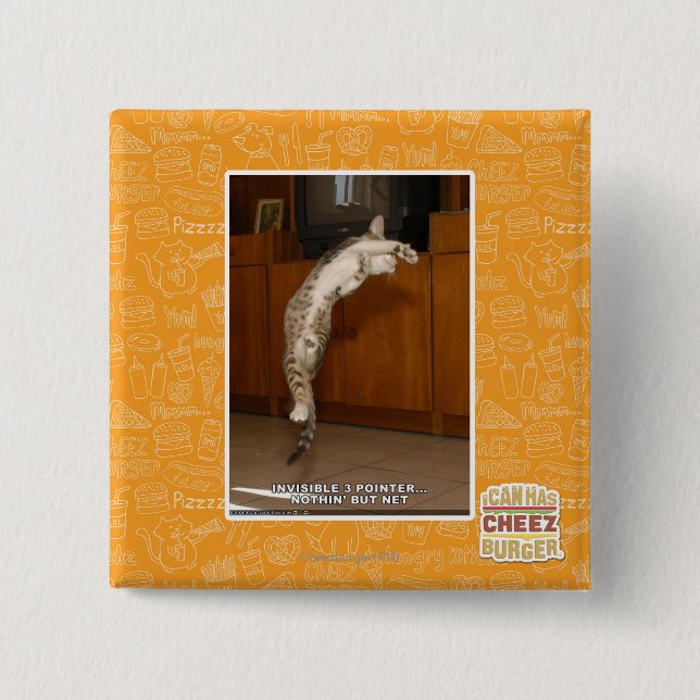 Macaron Carré 5 Cm Indicateur 3 invisible (Devant)