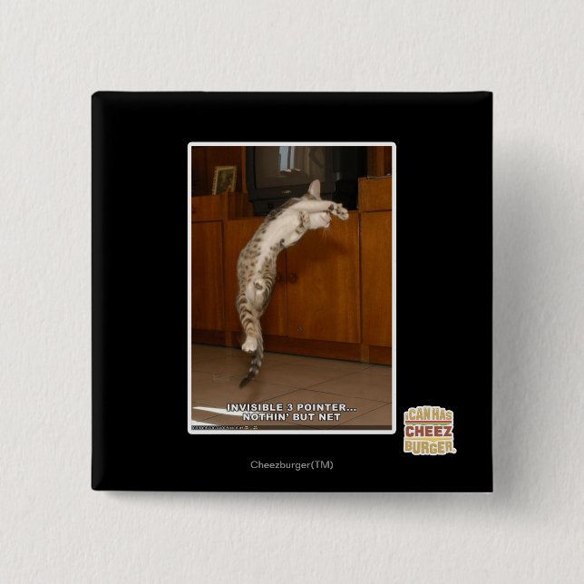 Macaron Carré 5 Cm Indicateur 3 invisible (Devant)