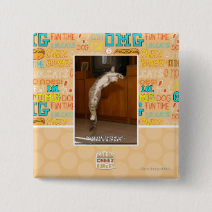 Macaron Carré 5 Cm Indicateur 3 invisible