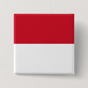 Macaron Carré 5 Cm Indonésie ID, Jakarta, Drapeau