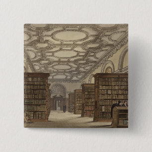 Macaron Carré 5 Cm Intérieur de la bibliothèque publique, Cambridge