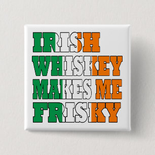 Macaron Carré 5 Cm Irish whiskey makes me frisky