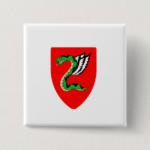 Macaron Carré 5 Cm Israël Idf Armée Boutons Patches Parachutistes