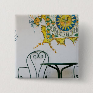 Macaron Carré 5 Cm ITALIE, Sicile, TAORMINE : Bam, Bar Cafe Détails