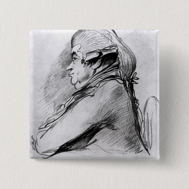 Macaron Carré 5 Cm James Boswell, c.1790-95 (Devant)