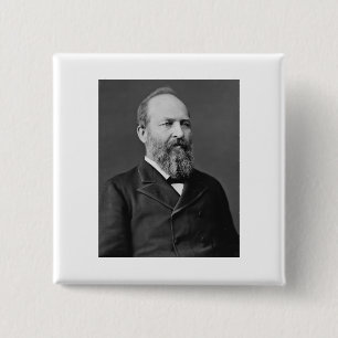 Macaron Carré 5 Cm James Garfield 20e président