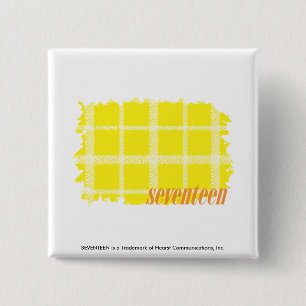 Macaron Carré 5 Cm Jaune 3 de plaid