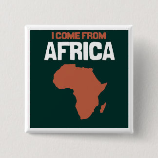 Macaron Carré 5 Cm Je viens d'Afrique