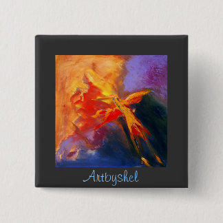 Macaron Carré 5 Cm Je volerai loin