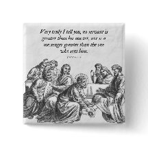 Jean 13:16 Jésus et 12 Disciples Bible chrétienne