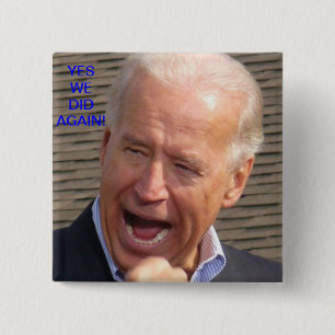 Macaron Carré 5 Cm Joe Biden - oui nous avons fait encore ! Pin