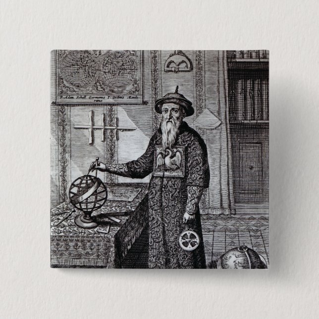 Macaron Carré 5 Cm Johann Adam Schall von Bell (Devant)