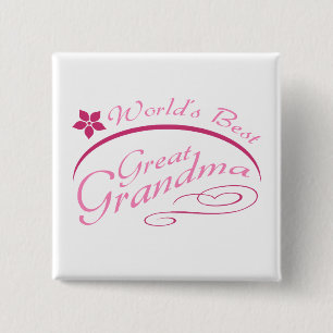 Macaron Carré 5 Cm Joli cadeau grand grand-mère (rose)