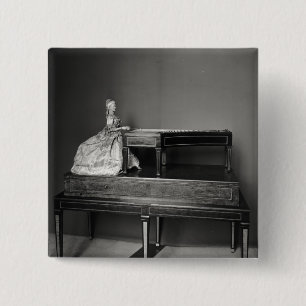 Macaron Carré 5 Cm Joueur de dulcimer