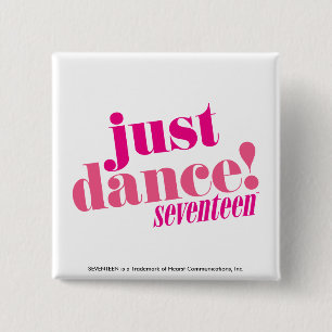 Macaron Carré 5 Cm Juste danse - rose