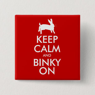 MACARON CARRÉ 5 CM KEEP CALM