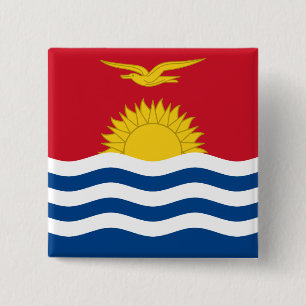 Macaron Carré 5 Cm Kiribati Flag