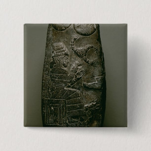 Macaron Carré 5 Cm Kudurru de Nazimaruttash, roi de Babylone, c.1328-
