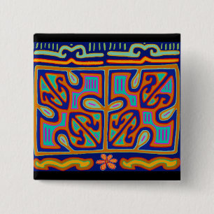 Macaron Carré 5 Cm Kuna Indian Music Box