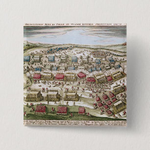 Macaron Carré 5 Cm La bataille de la montagne blanche, le 8 novembre