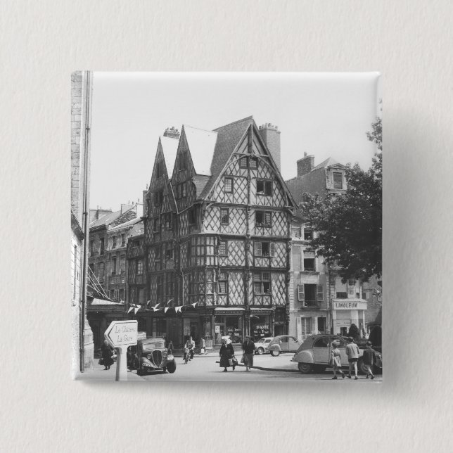 Macaron Carré 5 Cm La Chambre d'Adam (Devant)