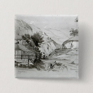 Macaron Carré 5 Cm La Chambre de Berger, Valparaiso, 1834