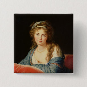 Macaron Carré 5 Cm La comtesse Catherine Vassilievna Skavronskaia