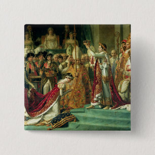 Macaron Carré 5 Cm La consécration du napoléon d'empereur