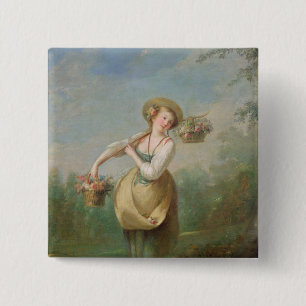 Macaron Carré 5 Cm La demoiselle de honneur