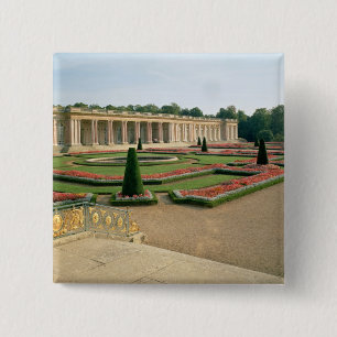 Macaron Carré 5 Cm La façade de jardin du Trianon grand, 1687 (phot